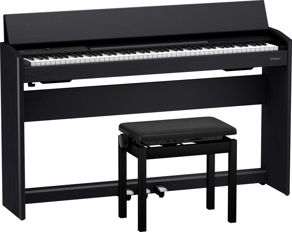 Piano Numérique Roland F701 Noir Contemporain