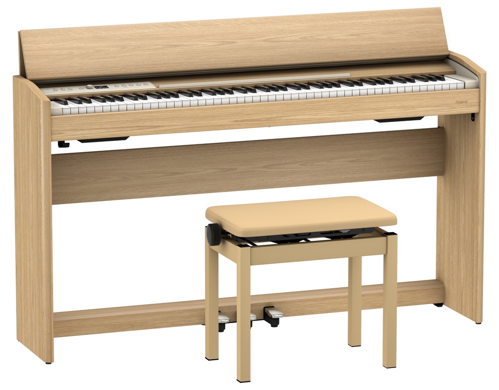 Roland F701-LA Light Oak Piano Numérique