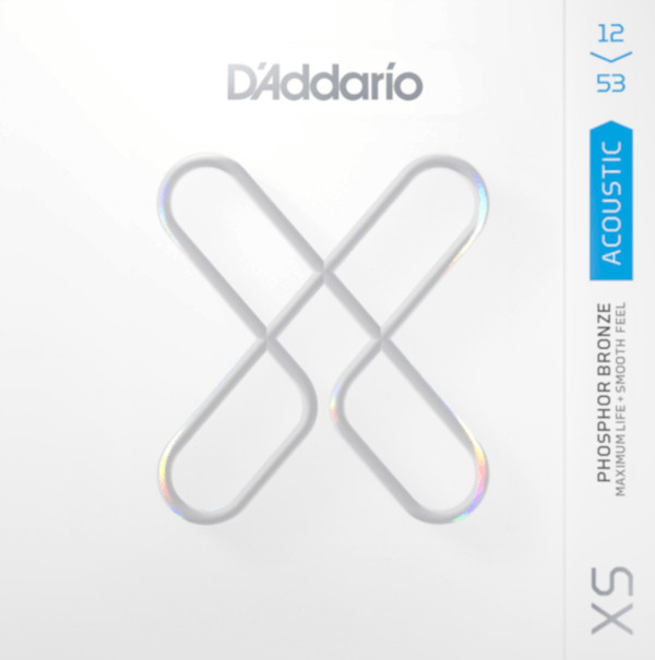Cordes Guitare Acoustique D'Addario XS 12-53