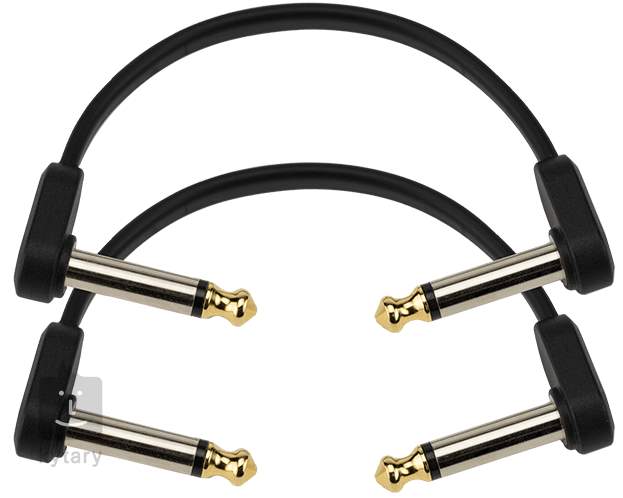 2 Câbles Pédale D'addario 4 Pouces Noirs