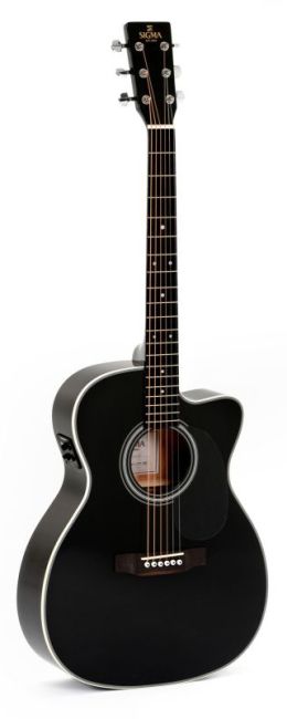 Guitare Acoustique Sigma 000MC-1E-BK