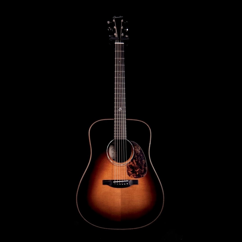 Boucher SG-52-BIM Studio Goose Dreadnought Rosewood Master Grade Intimate Concert Tobacco Burst Acoustic Guitar