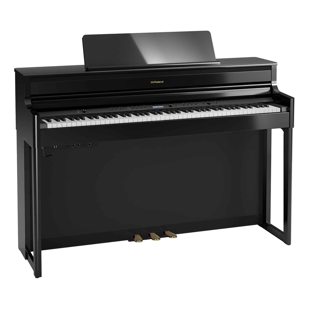 Roland HP704-PE Polished Ebony Piano Numérique