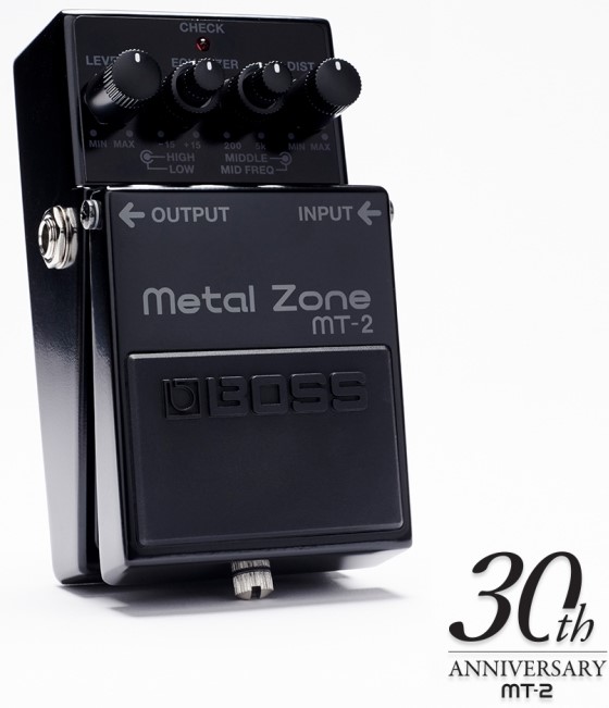 Pédale Boss Metal Zone MT-2 Édition Spéciale 30th Anniversaire