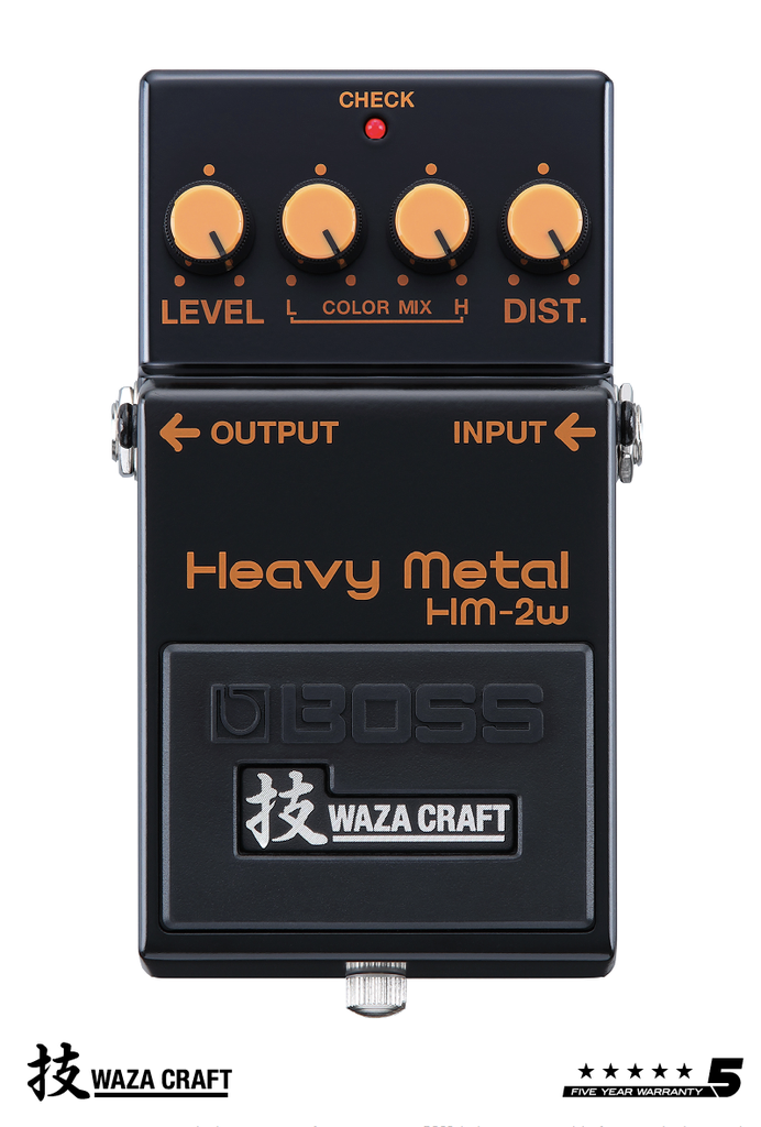 Pédale Boss Heavy Metal Waza Craft HM-2W