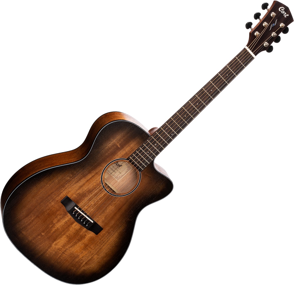 Guitare Acoustique Cort OpenPore Black Burst