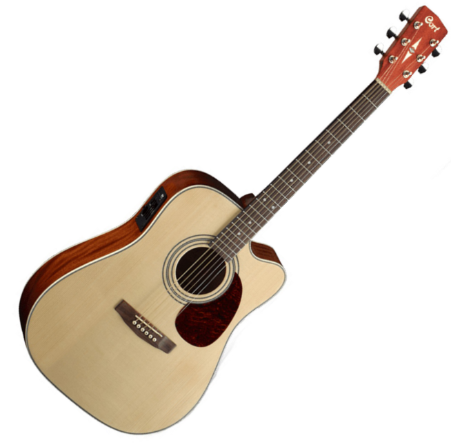 Guitare Acoustique Cort MR Naturelle
