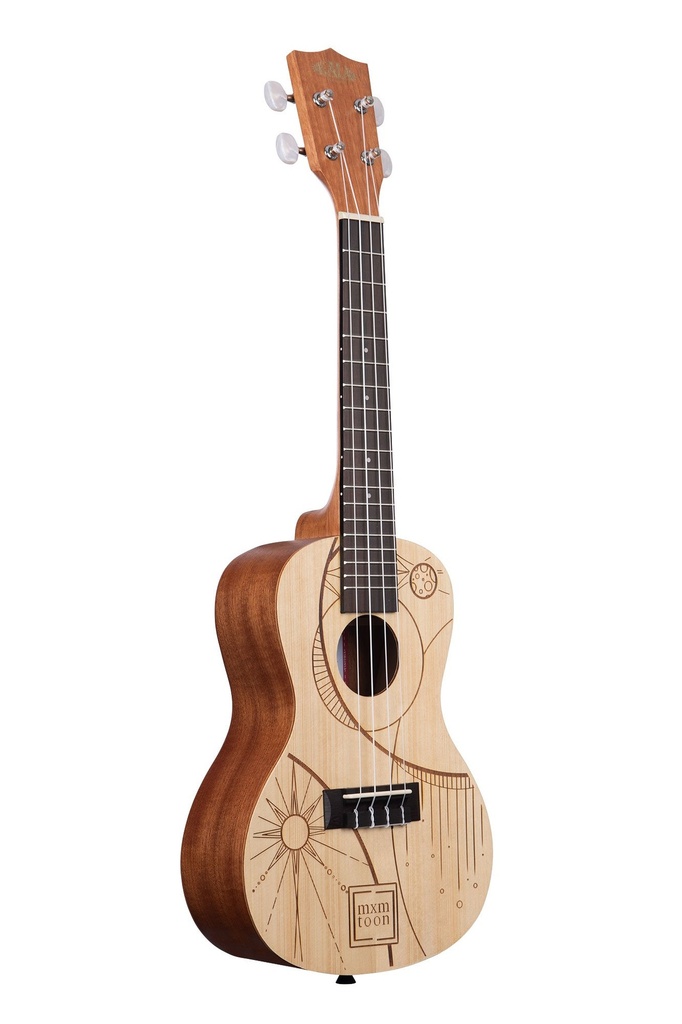 Ukulélé Concert Kala MXMTOON Signature Naturel