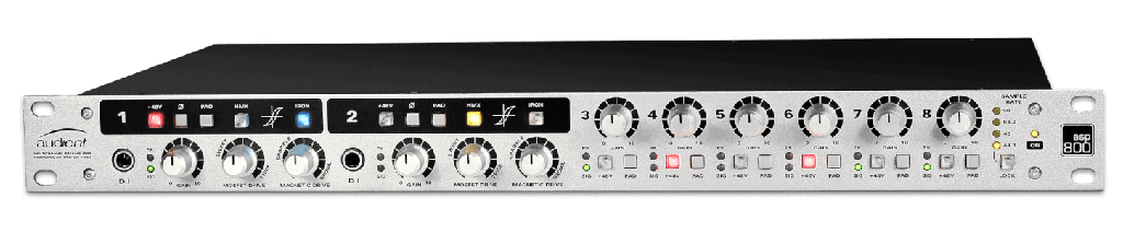 Preamp à 8 Canaux Audient ASP800