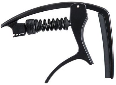 Capo Guitare Acoustique et Électrique D'Addario Tri-Action Noir