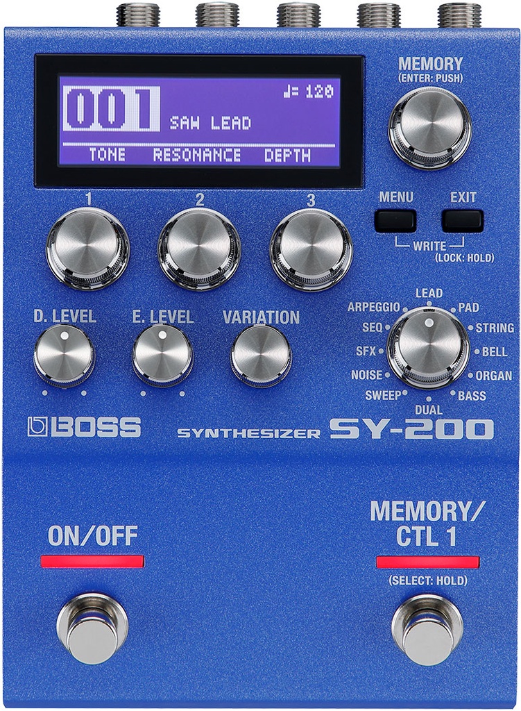 BOSS SY-200 Pédale Guitar Synthesizer