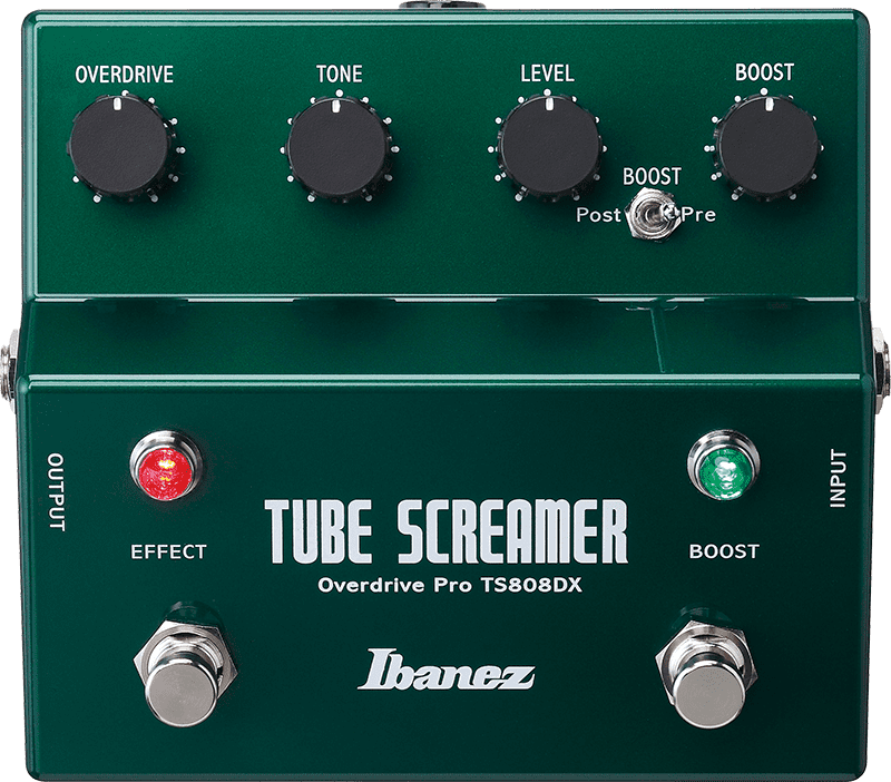 Pédale Ibanez The Original Tube Screamer w/Booster TS808DX