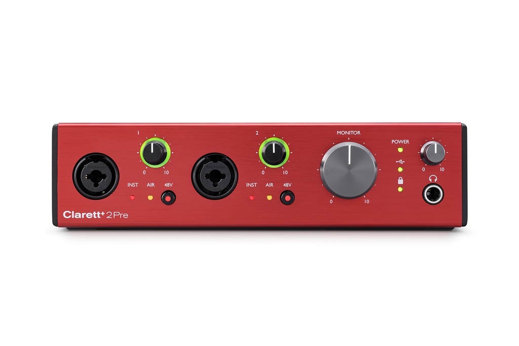 Focusrite Clarett+ 2Pre USB Audio Interface