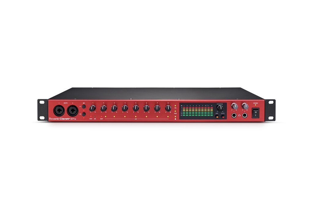 Interface Audio Focusrite Clarett+ 8Pre USB