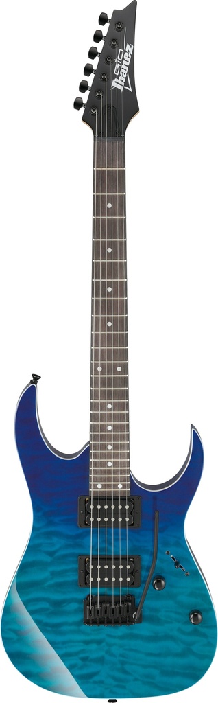 Guitare Électrique Ibanez GRG120QASPBGD Blue Gradation
