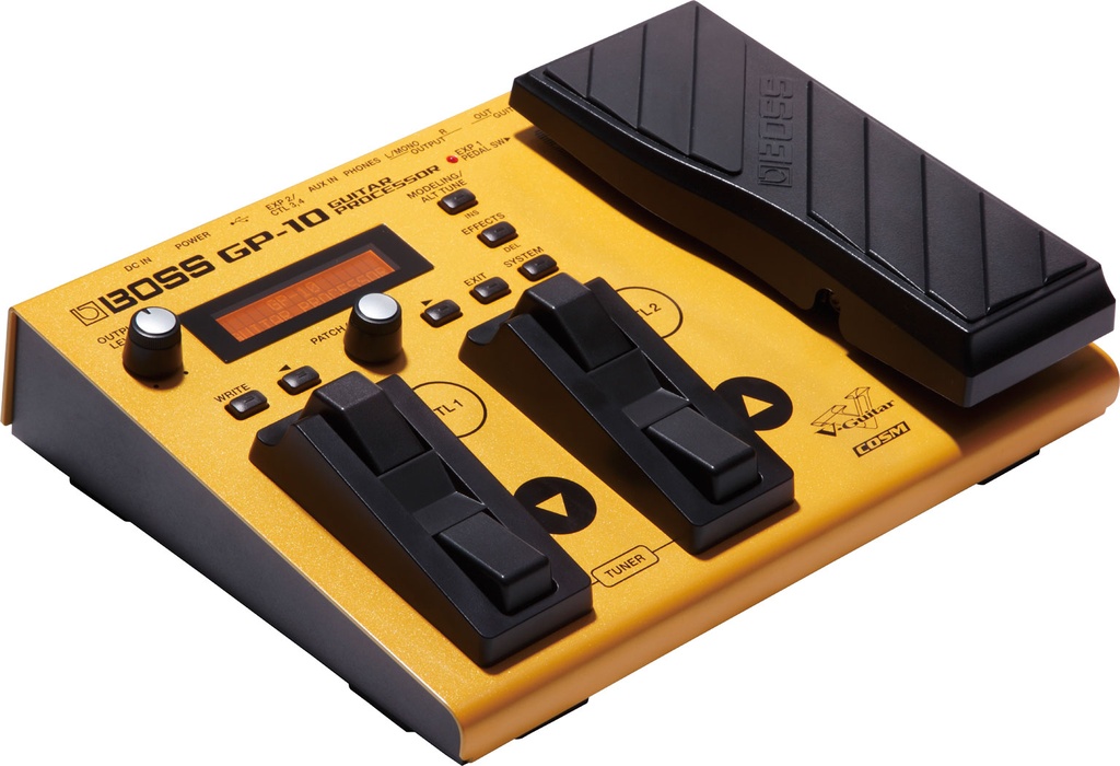 Pédale Multi-Effets & Synthétiseur Roland avec Pickup GP-10GK