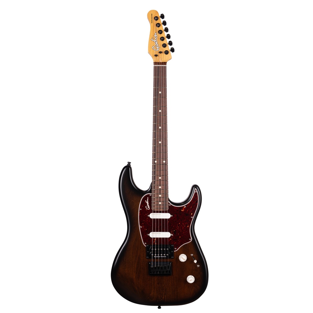 Godin Session R-HT PRO Bourbon Burst Guitare Électrique