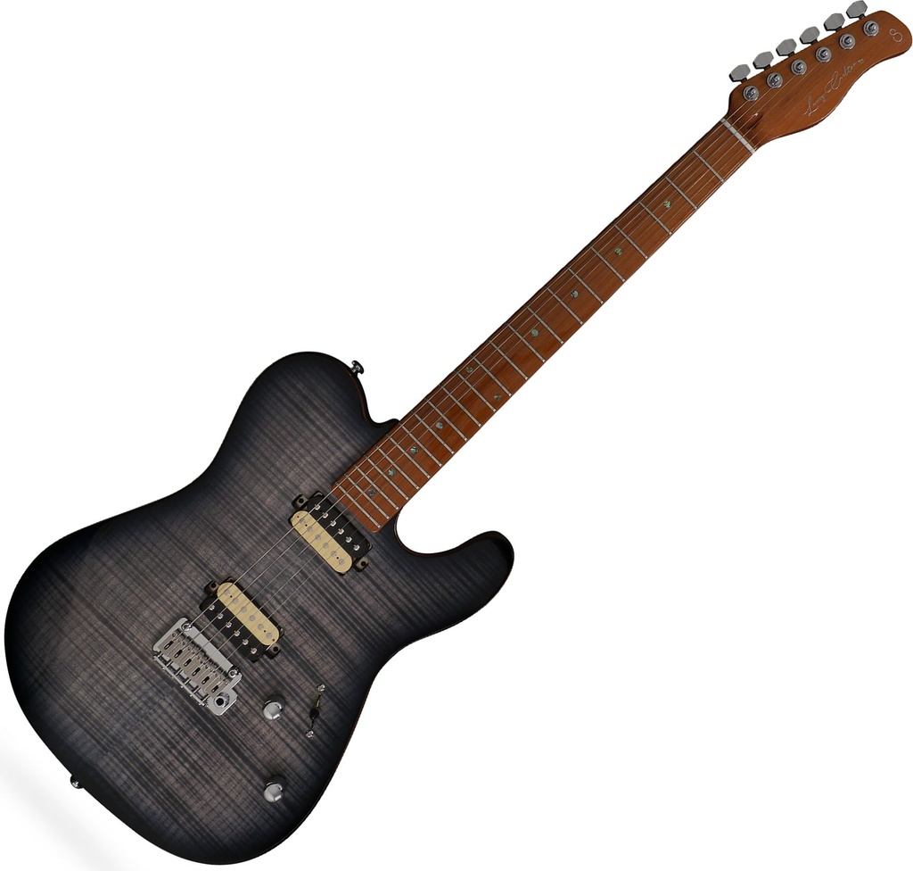 Sire Larry Carlton T7 FM Transparent Black Guitare Électrique