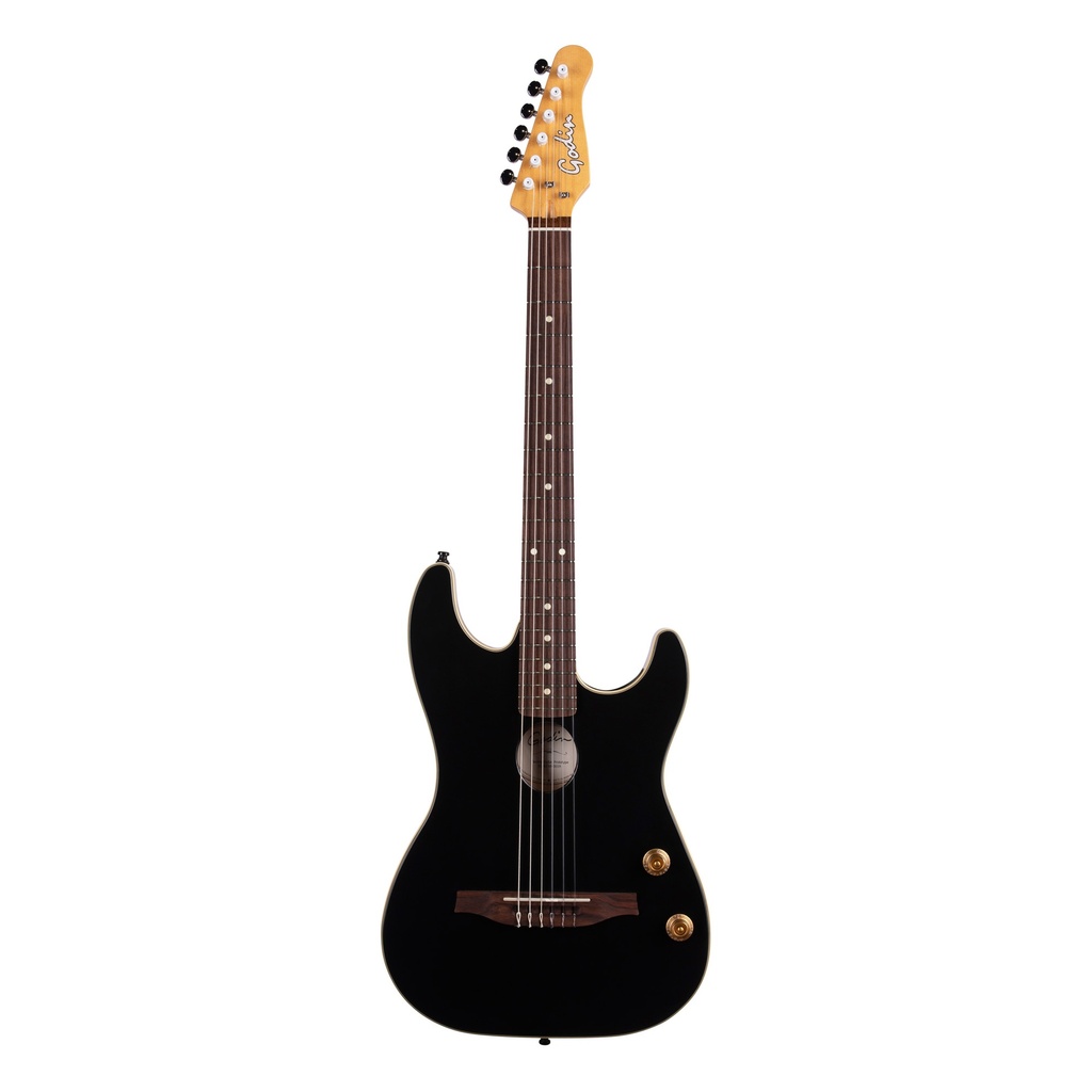 Godin G-Tour Nylon Matte Black EQ Guitare Électro-Classique