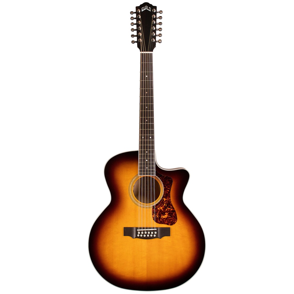 Guild F-2512CE Deluxe ATB Guitare Acoustique 12 Cordes
