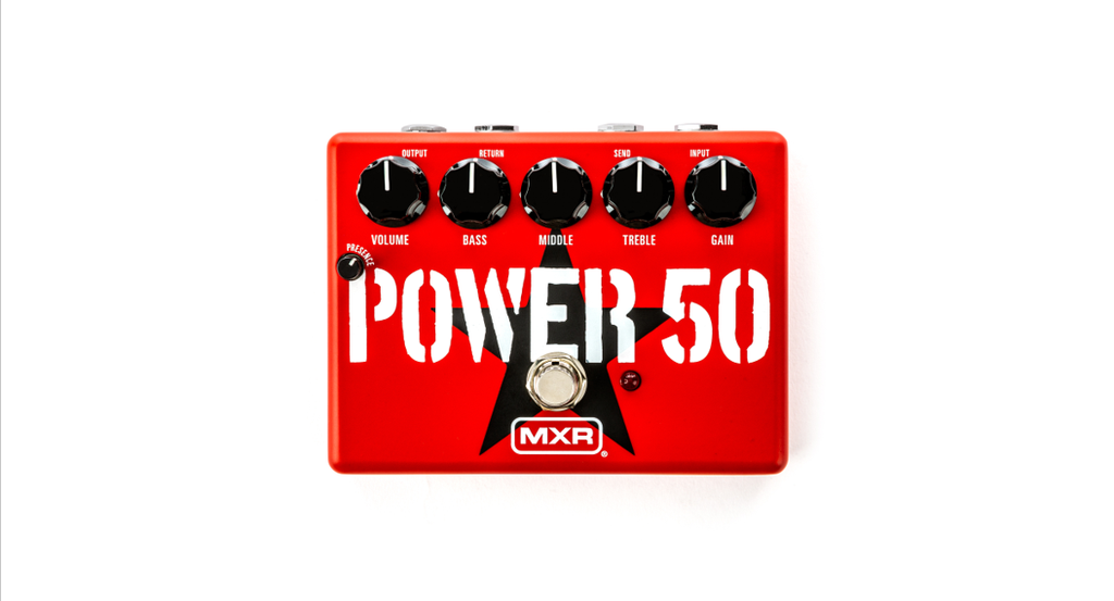 Pédale MXR Tom Morello Power 50 Overdrive JD-TBM1