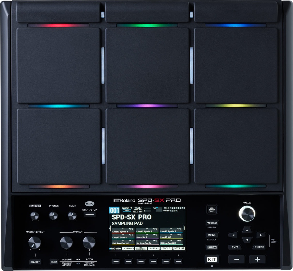 Pad de Percussion Professionnel Roland SPD-SX-PRO