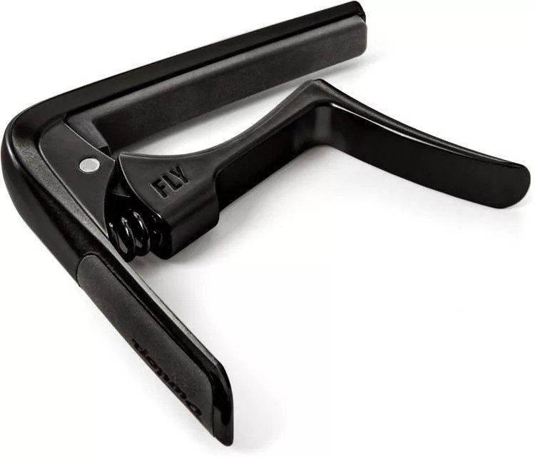 Capo Acoustique Dunlop Trigger Fly Curved Noir