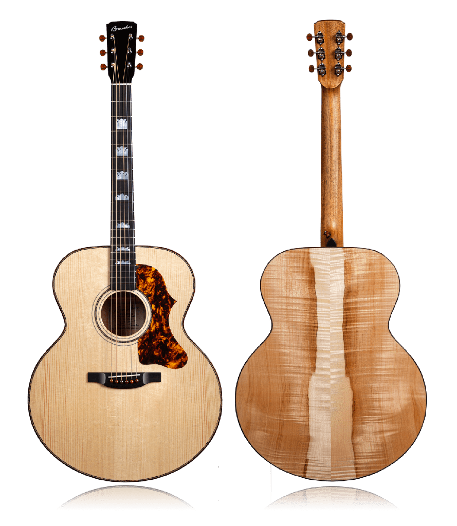 Boucher PS-SG-163(F) Studio Goose Special Edition Maple Jumbo Fishman Naturelle Guitare Acoustique