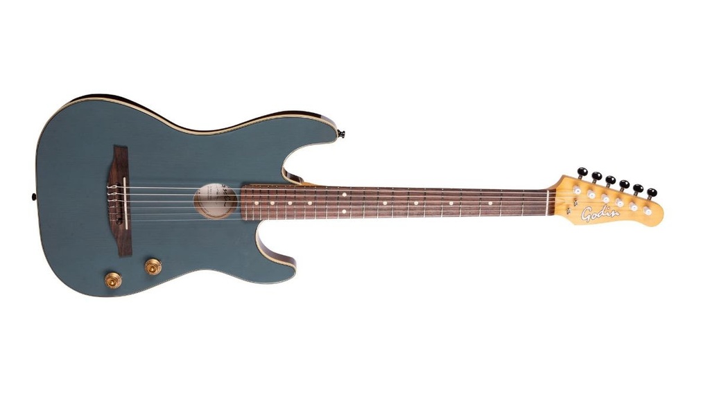 Godin G-Tour Nylon LTD Arctik Blue Guitare Électro-Classique