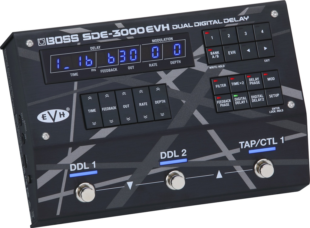 Pédale Boss Dual Digital Delay SDE-3000EVH
