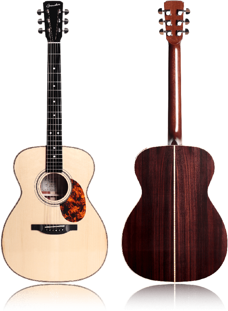 Boucher SG-51-IM Studio Goose OM Hybrid Palissandre Master Grade Concert Intime Naturelle 