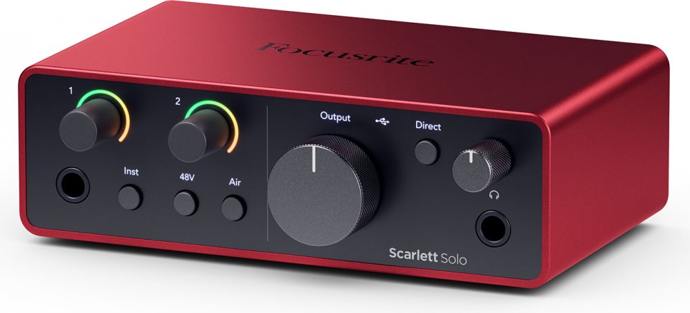 Interface Audio Focusrite Scarlett Solo 4th Gen