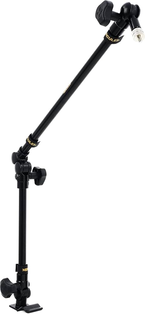 Support Microphone et Caméra Hercules DG107B Noir
