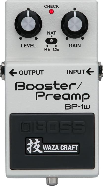 BOSS BP-1W Pédale Booster/Preamp Waza Craft