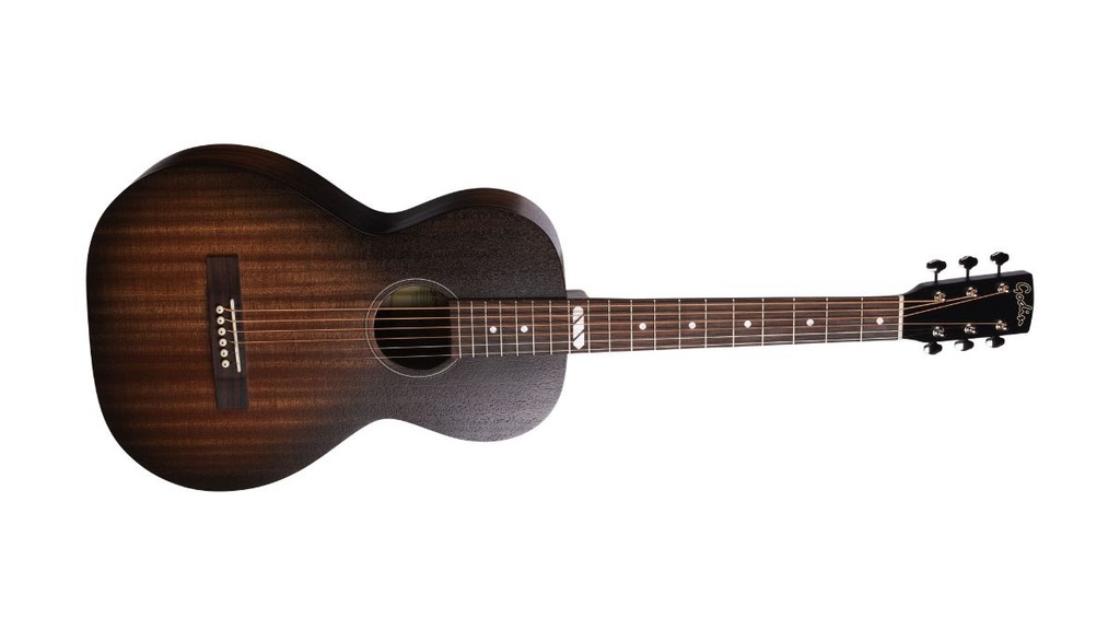 Godin 052554 Mahogany Parlor Black Burst A/E Acoustic Guitar