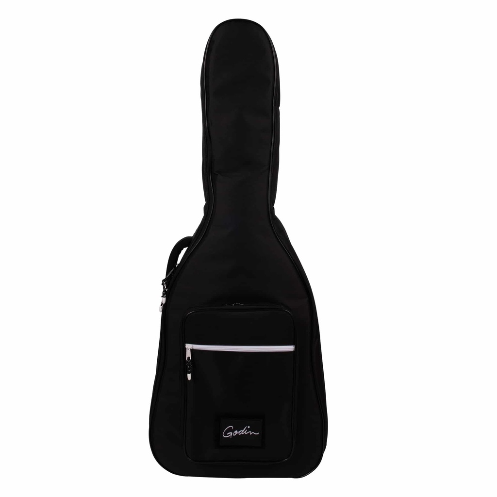 Étui Guitare Acoustique Dreadnought / Mini-Jumbo Godin Souple Renforcé avec Logo Velcro