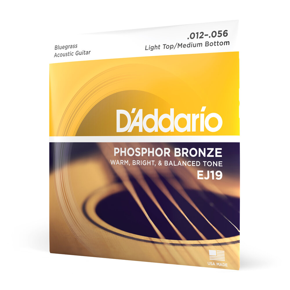 Cordes Guitare Acoustique D'Addario Phosphor Bronze 12-56