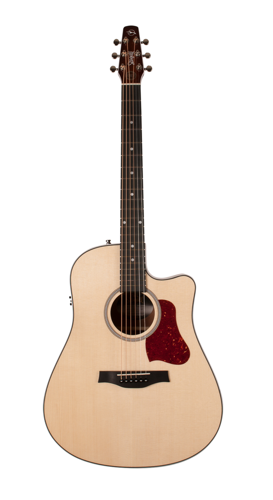 Seagull 051953 Maritime SWS Dreadnought Cutaway Presys II Gloss Top Naturelle Guitare Acoustique