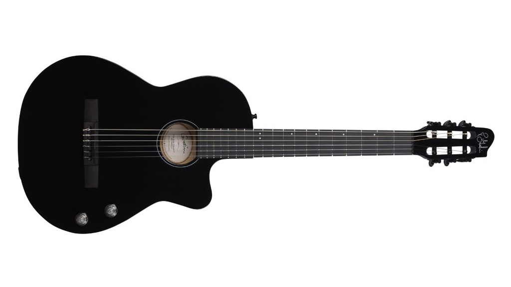 Godin 052851 Nylon Series Arena Pro Ltd Cutaway Onyx Black EQ Classical Guitar
