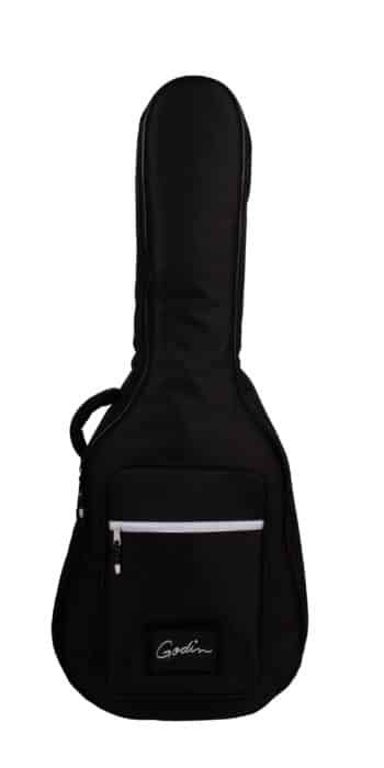Étui Guitare Acoustique Concert Hall/Folk/Classique Godin Souple Renforcé avec Logo Velcro