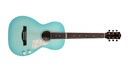 Godin 052707 Rialto LTD Parlor HG Cherry Q-Discrete Bleu Laguna Acoustic Guitar