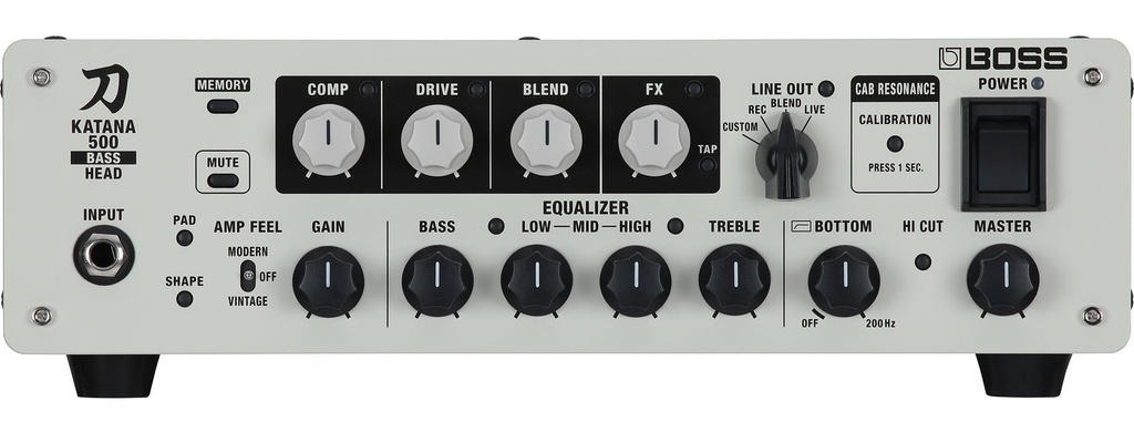 Tête Amplificateur Basse Boss Katana KTN500B HD