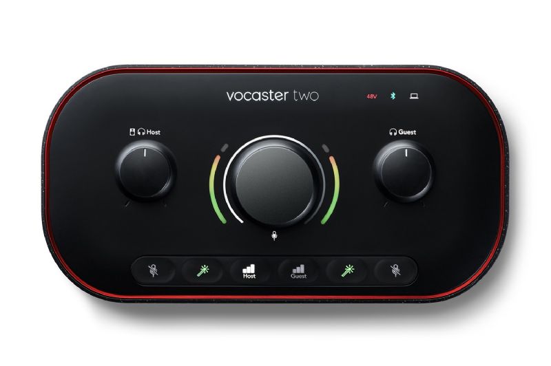 Interface Audio Podcast USB-C VOCASTER-TWO de marque Focusrite