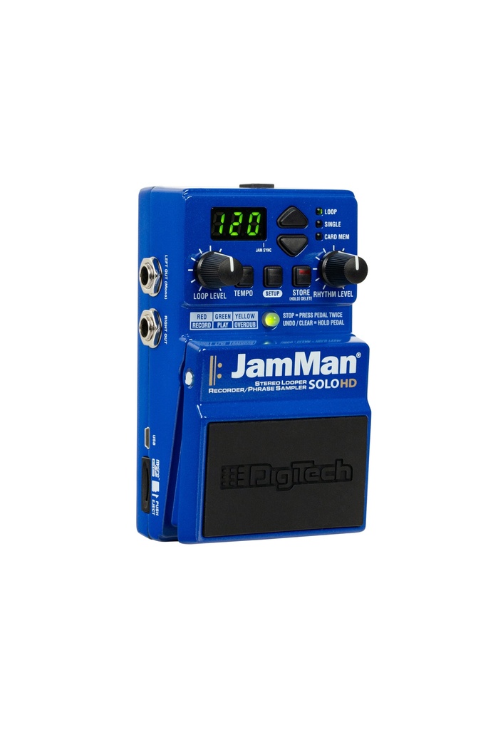 Digitech JAMMAN SOLO HD Pédale Stereo Looper