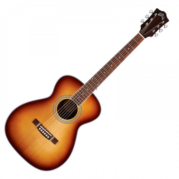 Guild M-260E Deluxe Edge Burst Guitare Acoustique