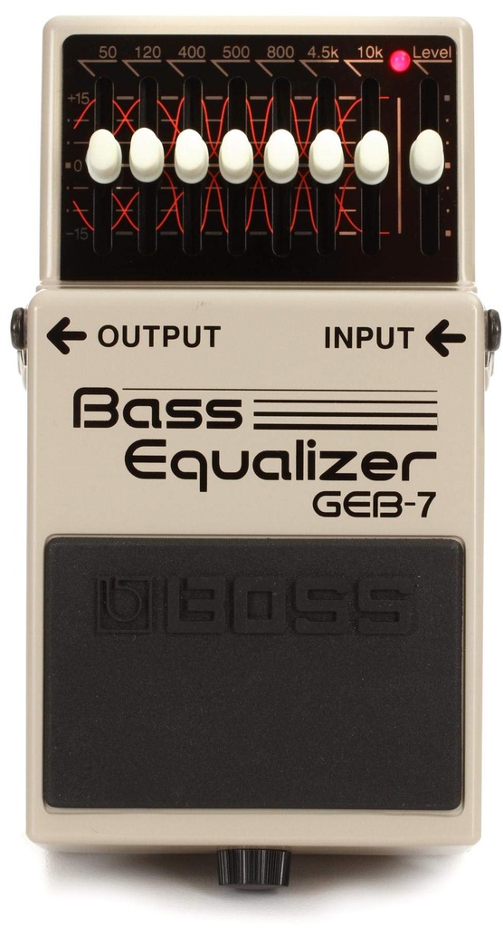 Pédale Boss Bass Equalizer GEB-7