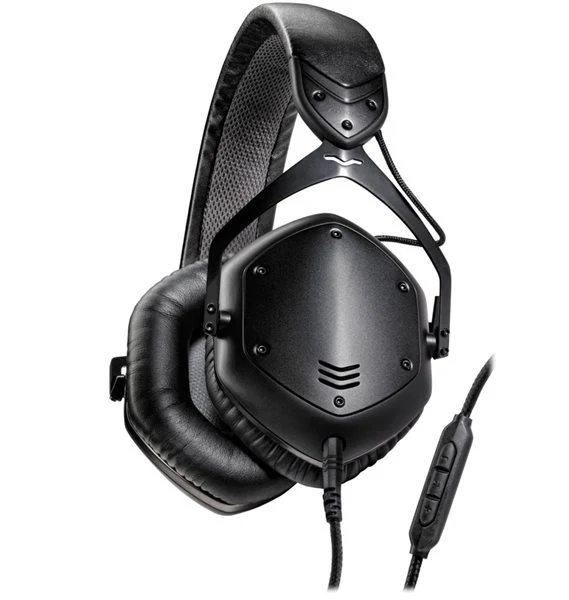 Écouteurs V-Moda XFL2V-U-BK Crossefade LP2 Matte Black Metal