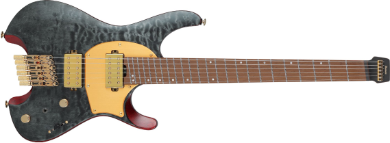 Guitare Électrique Ibanez MGFM10OBL Manuel Gardner Fernandes Signature Obsidian Black Low Gloss