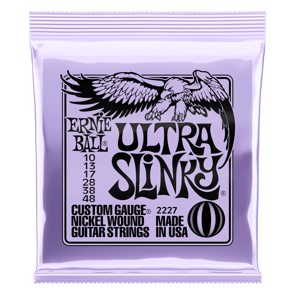 Cordes Guitare Électrique Ernie Ball Ultra Slinky 10-48