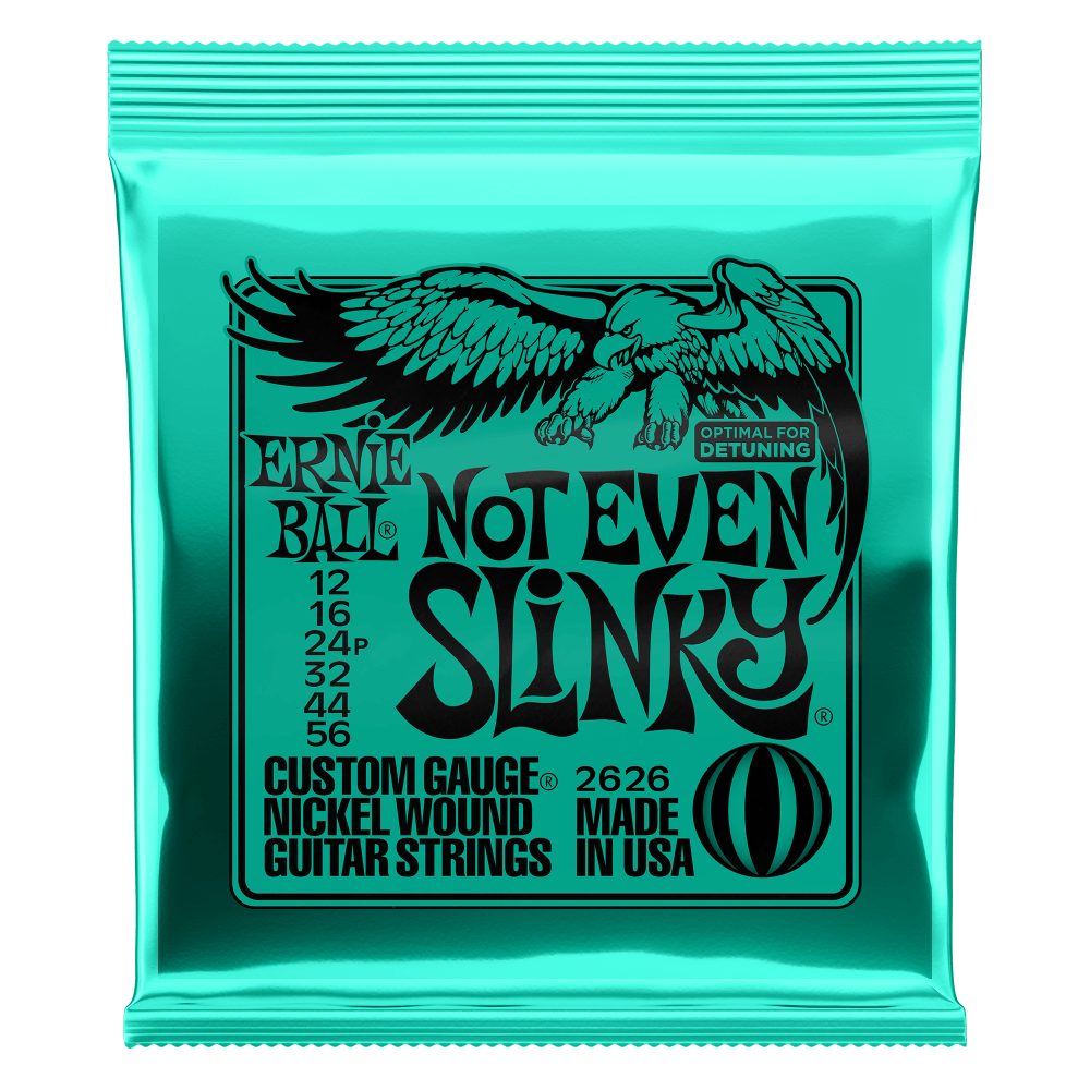 Cordes Guitare Électrique Ernie Ball No Even Slinky 12-56